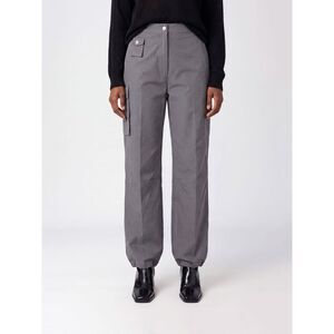 Ganni Women Ganni High-Waisted Straight Leg Stretch Cotton Cargo Trousers